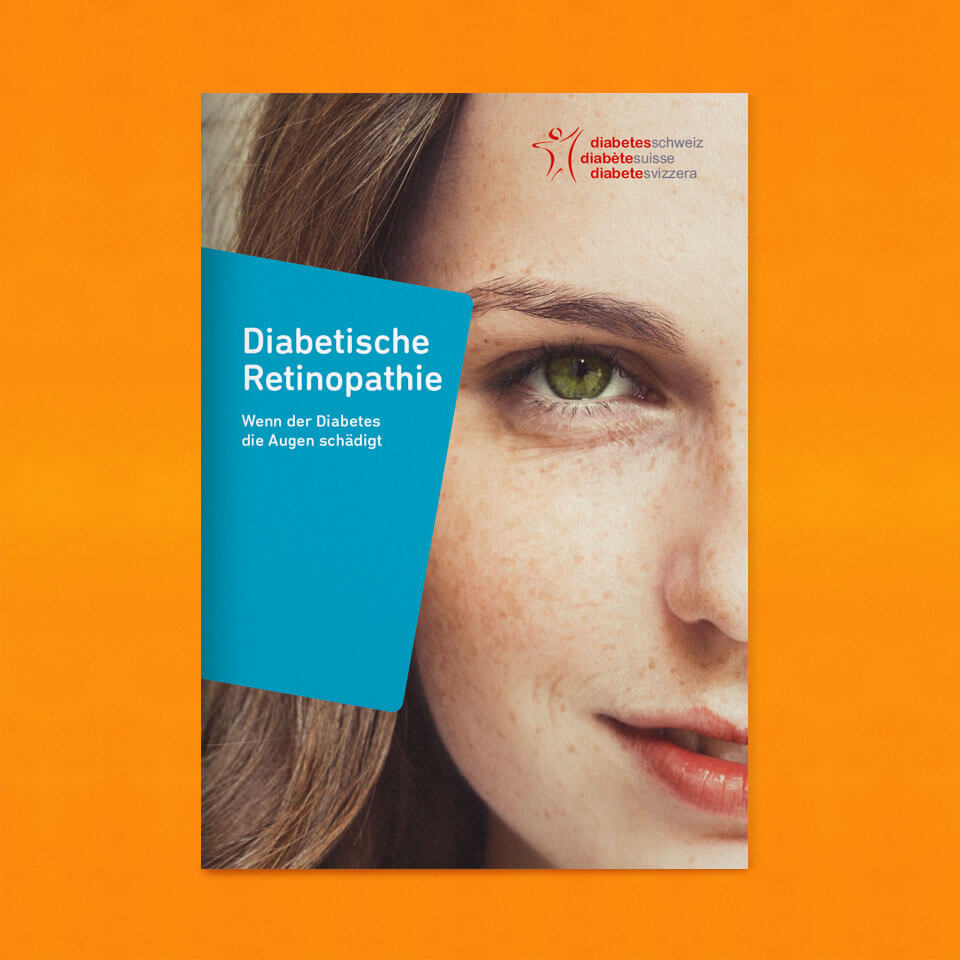 Diabetes Schweiz: Cover Magazin Thema Diabetische Retinopathie